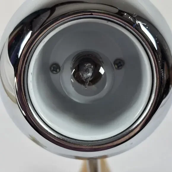 Hamilton Atomic Telescoping Orb Eyeball Desk Lamp 1960’s Mid Century Modern Work - Picture 12 of 16